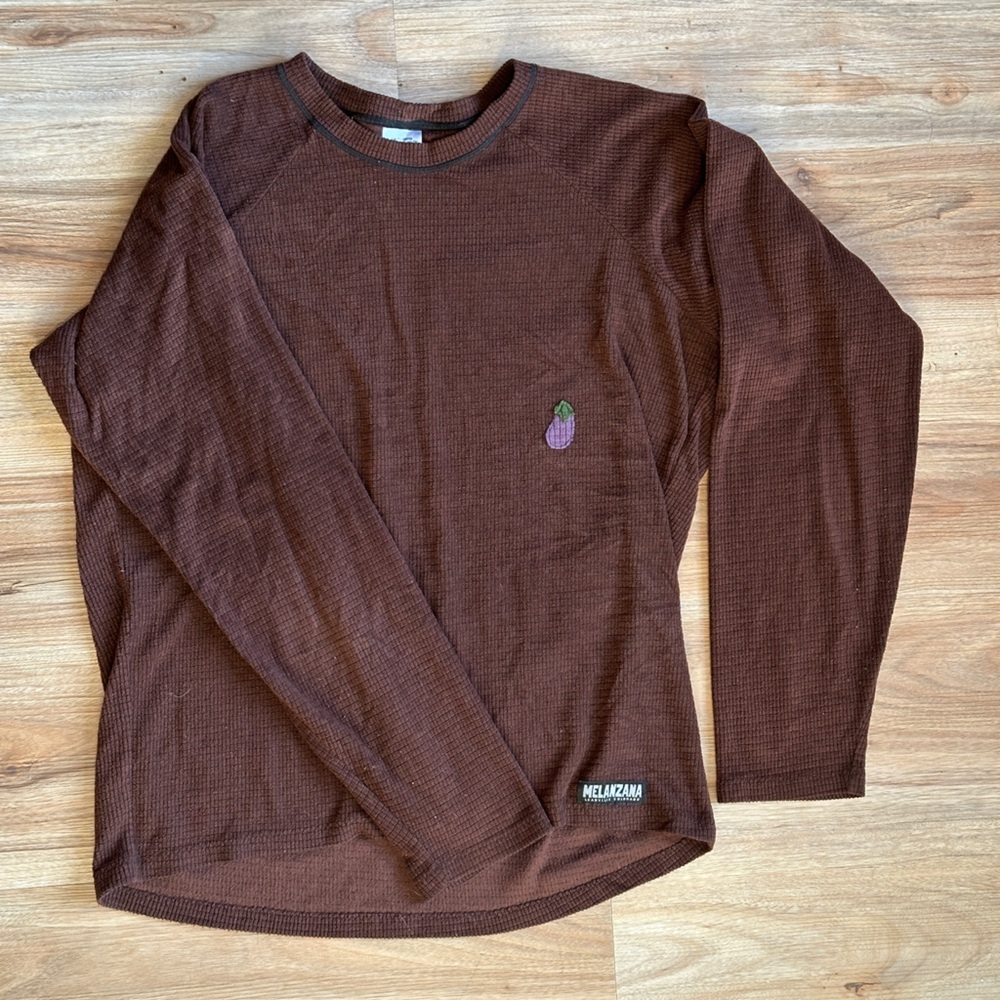 Custom Melanzana crew neck